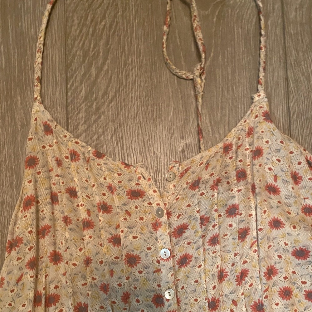 Floral tank top